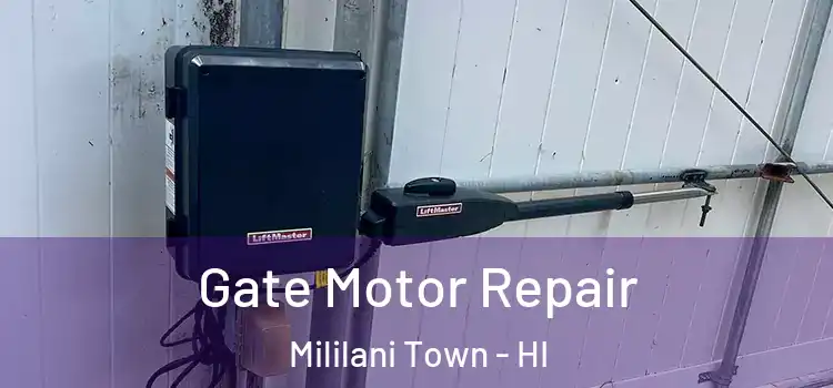 Gate Motor Repair Mililani Town - HI