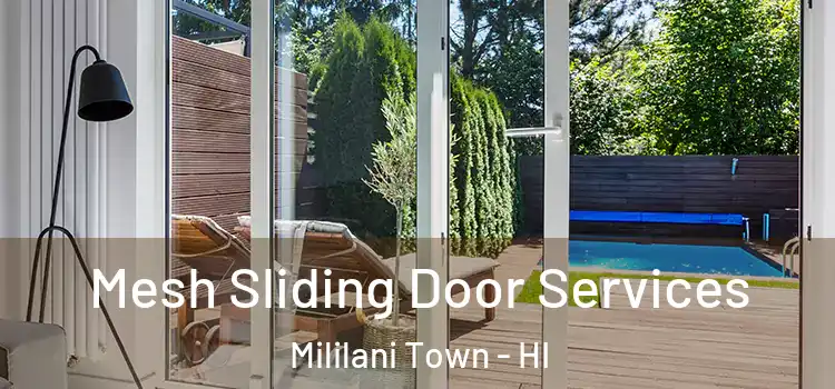  Mesh Sliding Door Services Mililani Town - HI